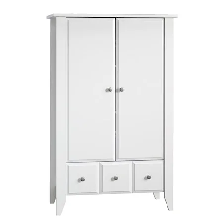 2 Door Armoire with Drawer